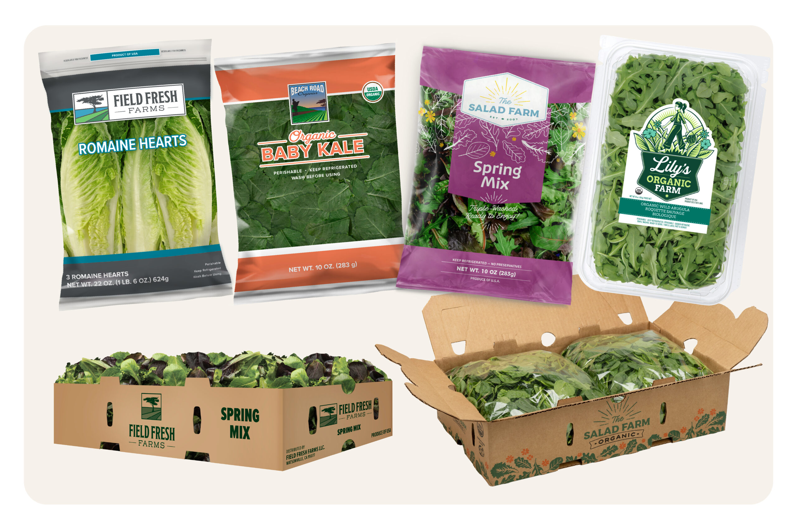Field Fresh Farms product lineup